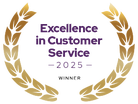Excellence in Customer Service 2025 Winner
