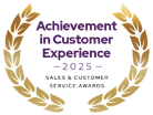 Achievement in Customer Experience Award 2025