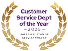 Customer Service Department of the Year Award 2025