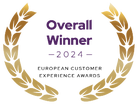Overall Winner European Customer Experience Awards 2024