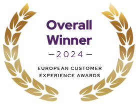 Overall Winner European Customer Experience Awards 2024