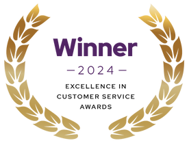 Winner Excellence in Customer Service Award 2024